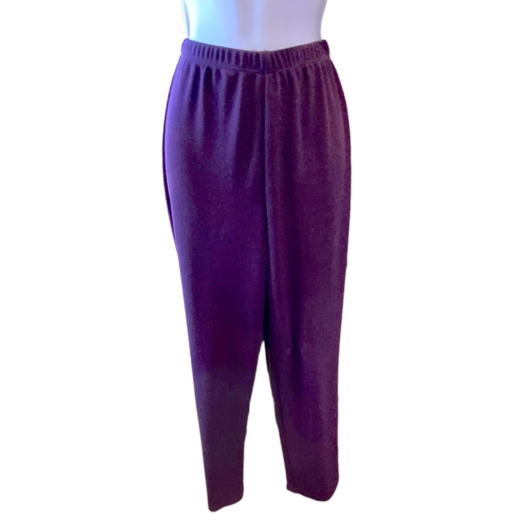 Chico’s Easywear Pants Crepelike Stretch Fabric Elastic Waist US Chico’s 1 Short